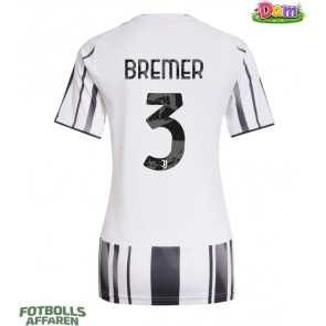 Juventus Gleison Bremer #3 Hemmatröja Kvinnor 2025-26 Kortärmad